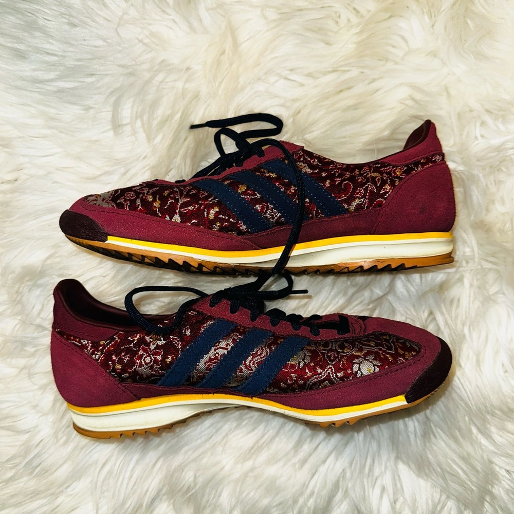 Adidas Originals Woman’s OG Suede Ornate Carpet Sneaker  Athletic Shoes - Picture 5 of 6